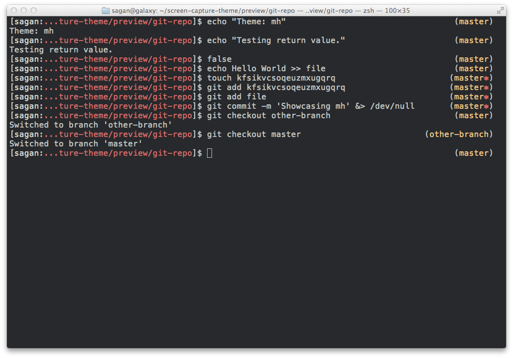 Browse zsh themes 66