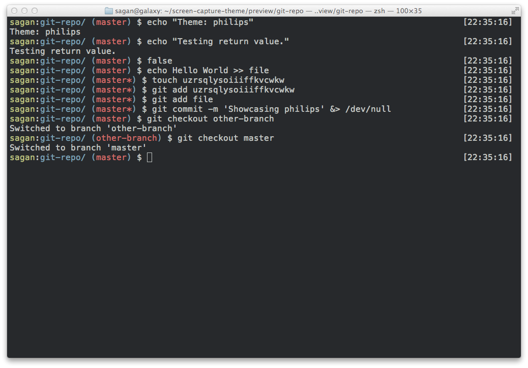 Browse zsh themes 79